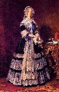 Portrait of the Queen Marie Amelie of France Franz Xaver Winterhalter